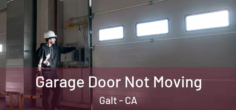  Garage Door Not Moving Galt - CA