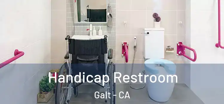 Handicap Restroom Galt - CA